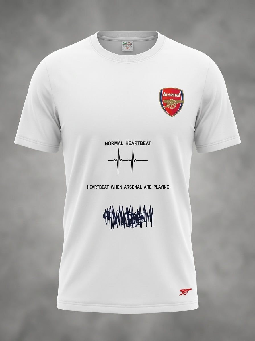 Arsenal FC "Heartbeat" Fan Edition Tee 